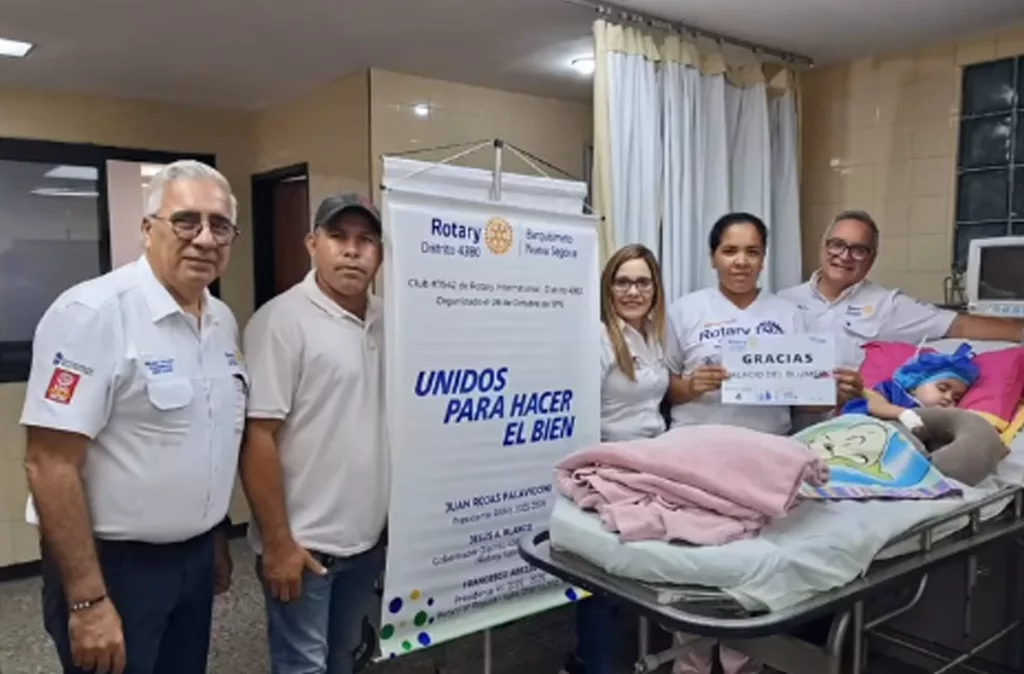 Damas del Rotary son aliadas para llevar bienestar a personas vulnerables