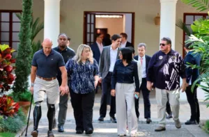 Delcy Rodríguez recibió en Caracas a delegación del Congreso de EEUU para evaluar agenda bilateral