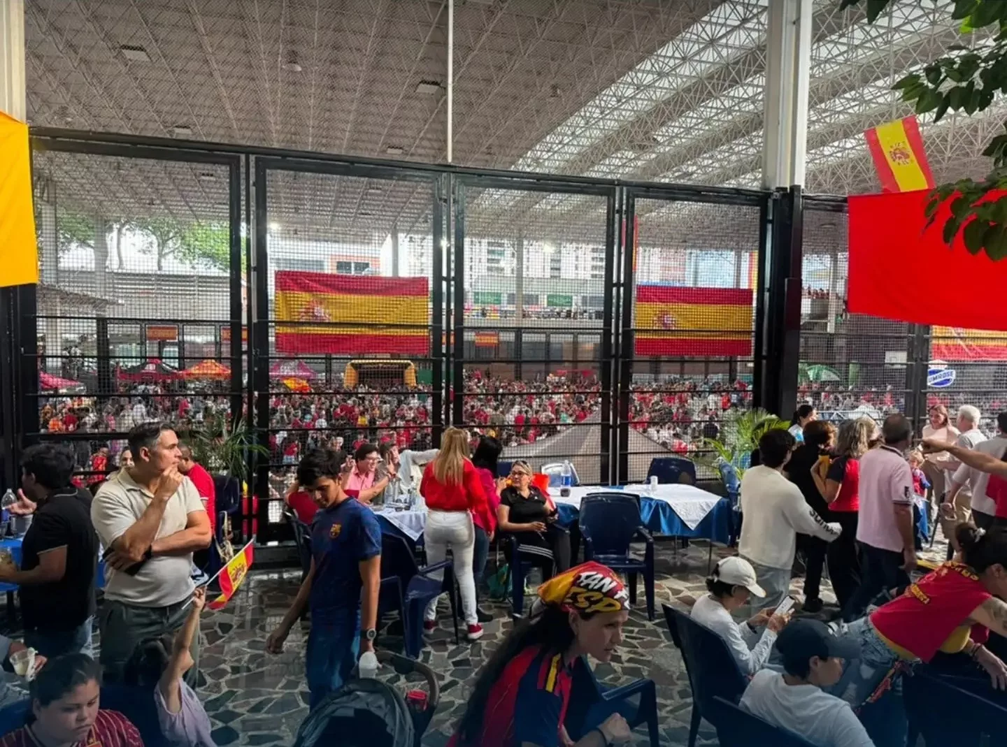 Españoles celebraron el triunfo de La Roja en la Hermandad Gallega de Caracas