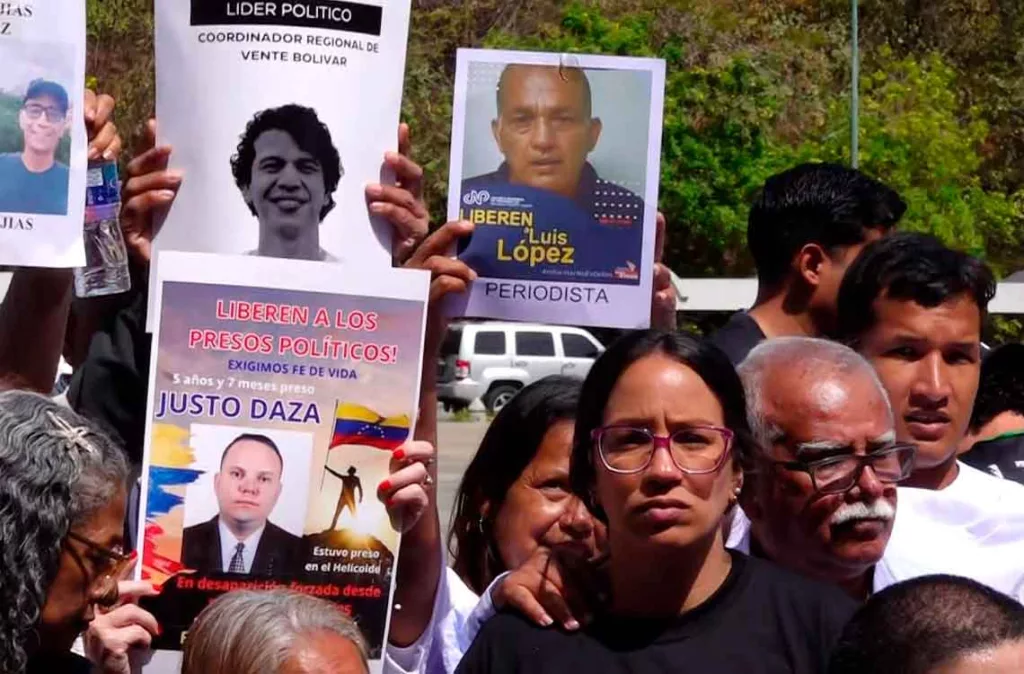 Familiares de presos políticos piden que su liberación sea prioridad en la nueva mesa de diálogo en Venezuela
