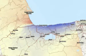 NASA confirma desplazamiento masivo de tierra en el norte de Venezuela tras los sismos del 24 de junio