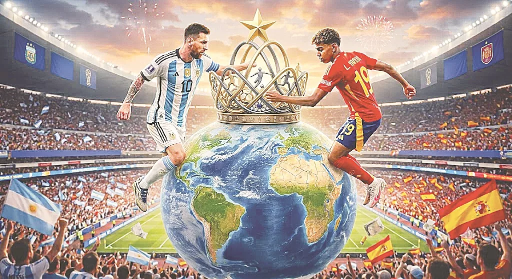 Argentina y España se enfrentan hoy