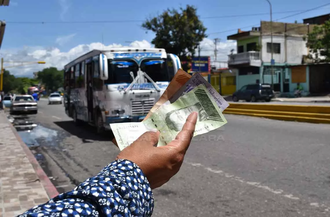 Pasaje urbano en Lara quedará anclado en $0,25 a partir del 1 de agosto