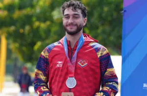 Roberto García conquista la medalla de plata en Santo Domingo 2026
