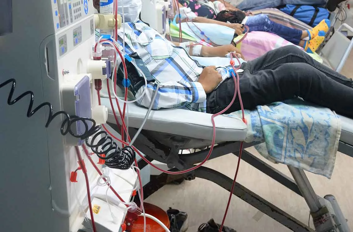 Sin diálisis completa: El drama que viven más 940 pacientes en Lara
