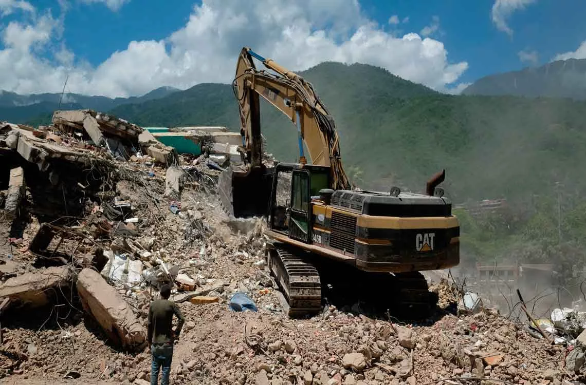 Terremotos en Venezuela han dejado más de dos millones de toneladas de escombros