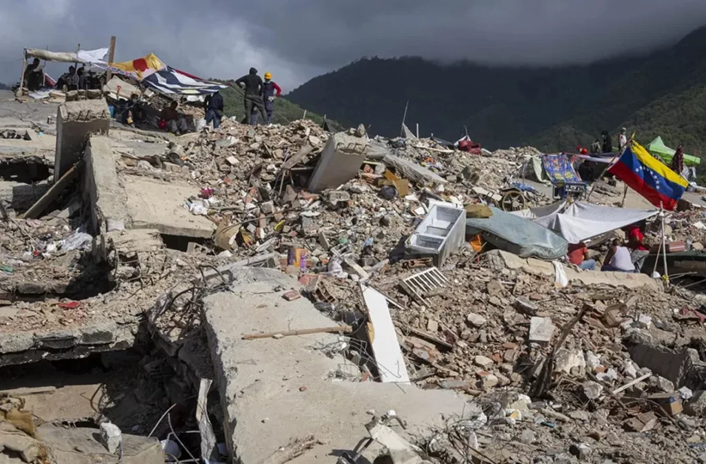 USGS reubica el epicentro del segundo terremoto de magnitud 7,5 en La Guaira