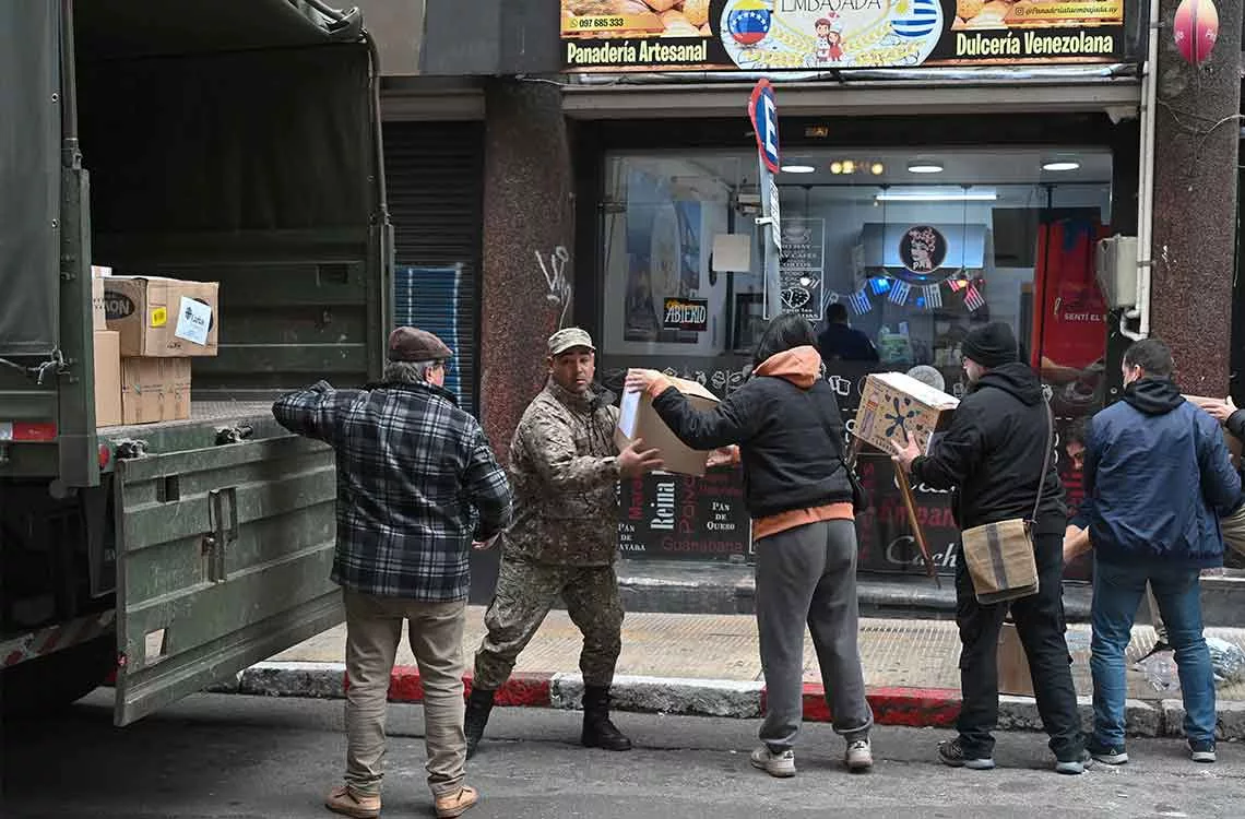 Uruguay - ayuda Venezuela