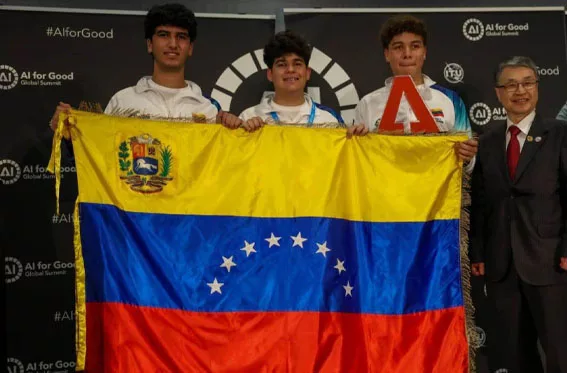 Venezuela conquista doble oro en competencia de robótica en Suiza