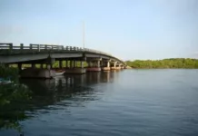 Restringen el paso vehicular en el puente Punta Brava del Parque Nacional Morrocoy