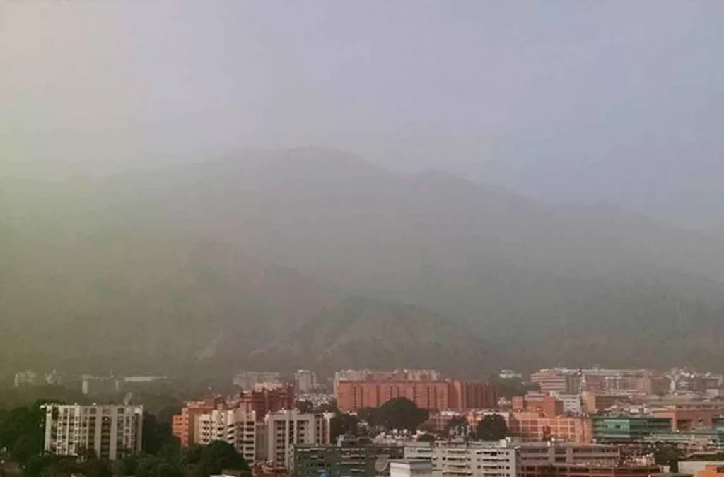 polvo del sahara