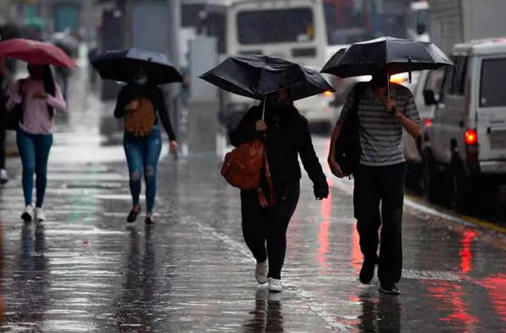 Inameh: Onda tropical 37 provocará lluvias y tormentas eléctricas en varios estados del país