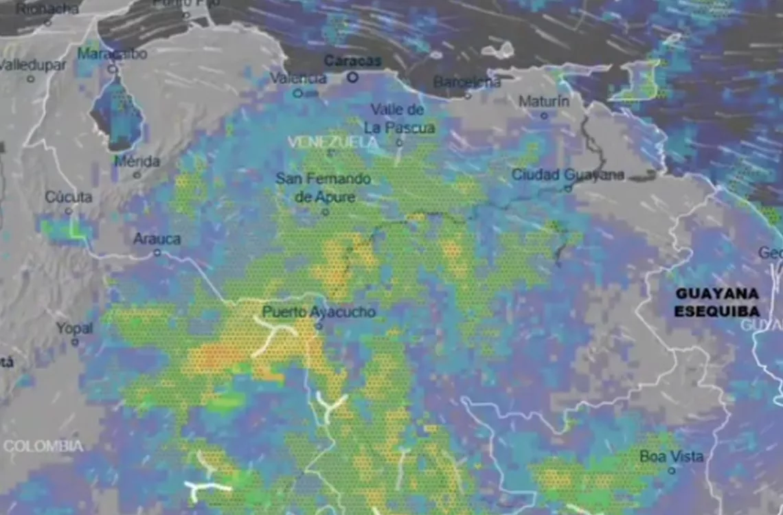Onda Tropical N° 40 provocará lluvias y chubasco en gran parte del país este sábado