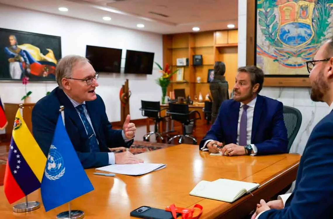 Venezuela da la bienvenida a Álvaro Rodríguez, nuevo coordinador residente de la ONU