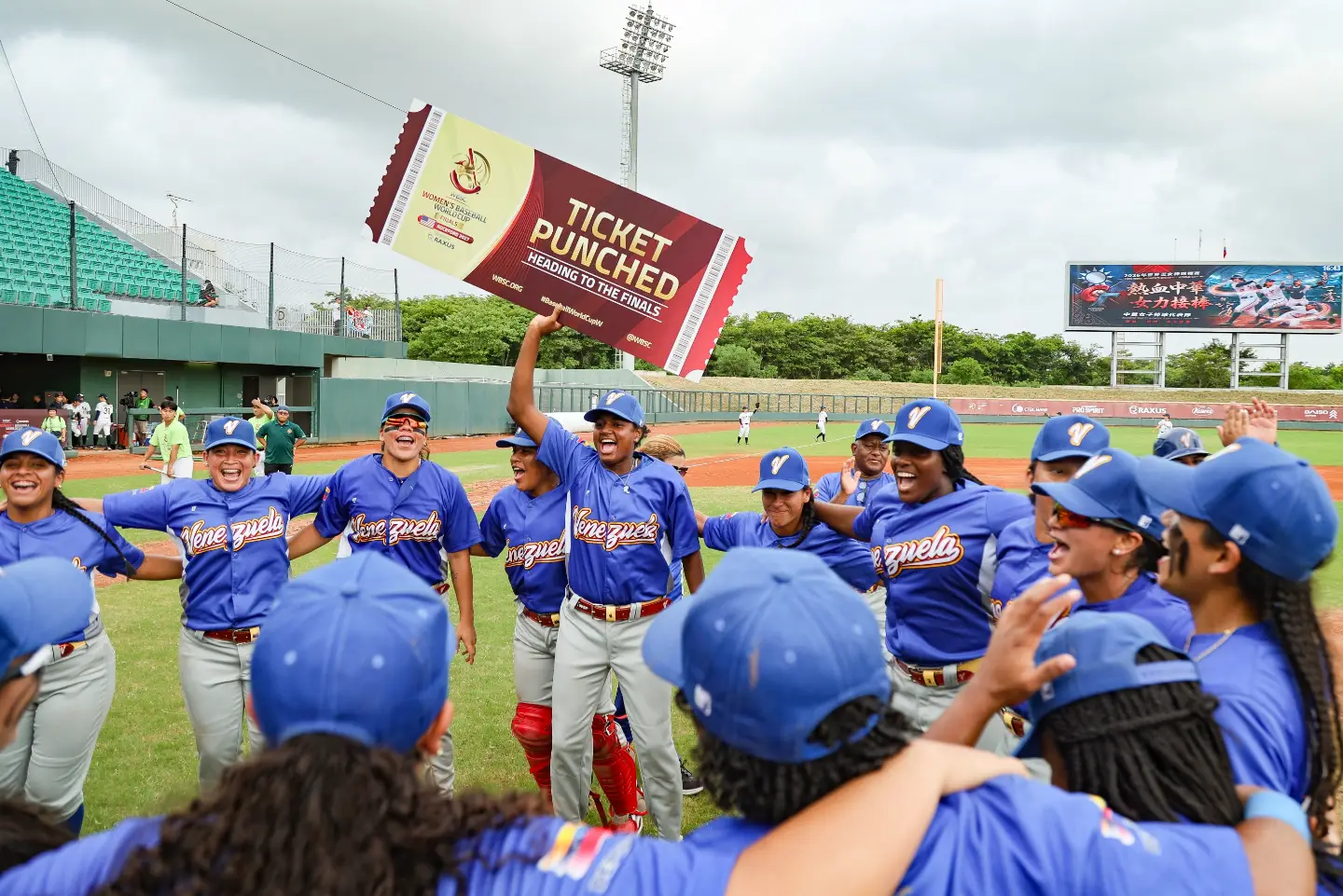 Venezuela asegura su boleto a la fase final del Mundial de Béisbol Femenino