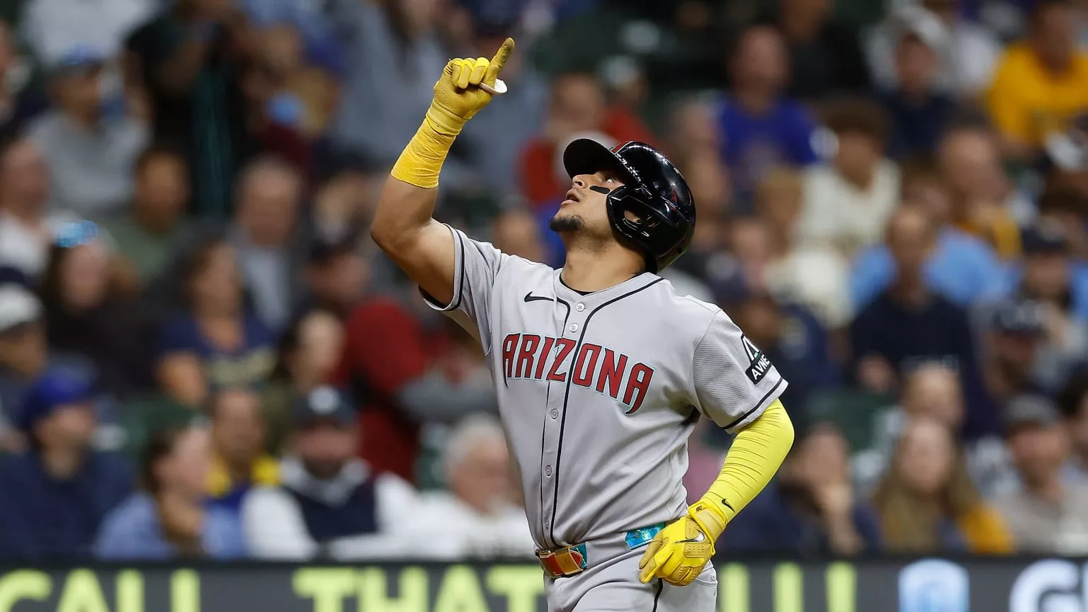 Gabriel Moreno empata su registro personal de jonrones en la MLB
