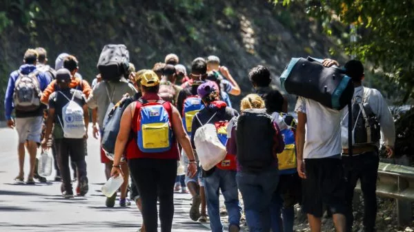 El 35,89% de los migrantes venezolanos están en Colombia