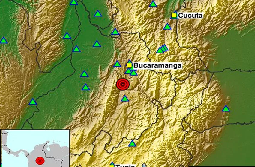 Sismo de magnitud 5,1 sacude a Colombia dos semanas después del gran terremoto de 7,4