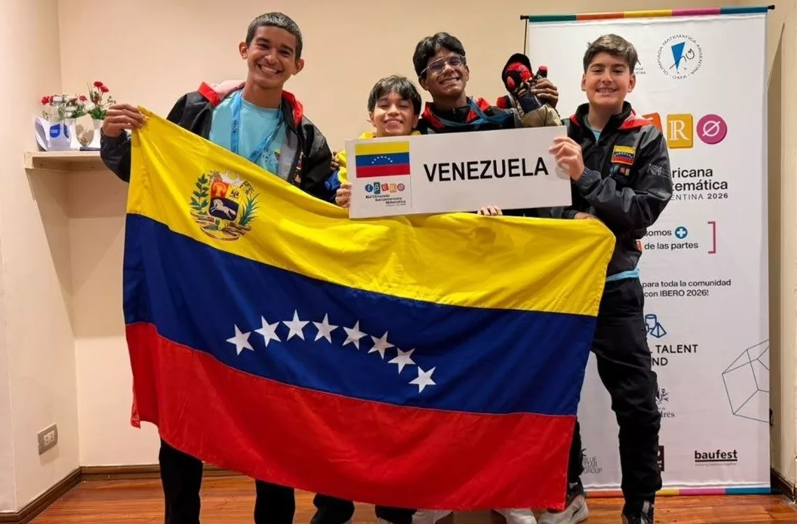 Delegación venezolana destaca en la Olimpiada Iberoamericana de Matemática realizada en Argentina