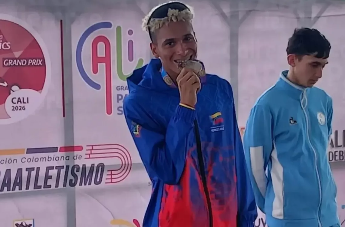 El paratleta venezolano Christian Trujillo impone récord mundial y se cuelga el oro en los 400 metros