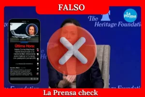 Es falso que María Corina Machado renunció a la nacionalidad venezolana por un pasaporte panameño