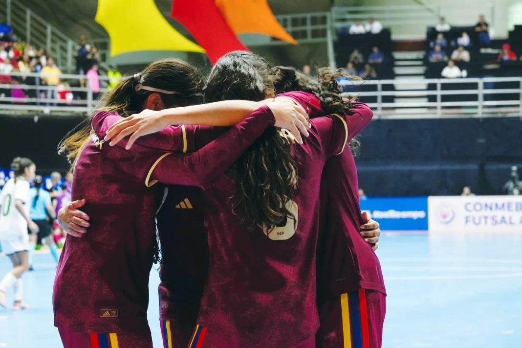 La Vinotinto Sub-20 de futsal busca sellar su pase a semifinales frente a Paraguay
