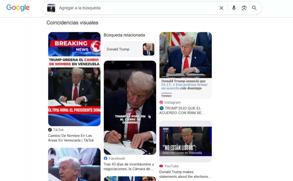 Es falso que Donald Trump ordenó cambiar el nombre de Venezuela a Estados Unidos de América del Sur