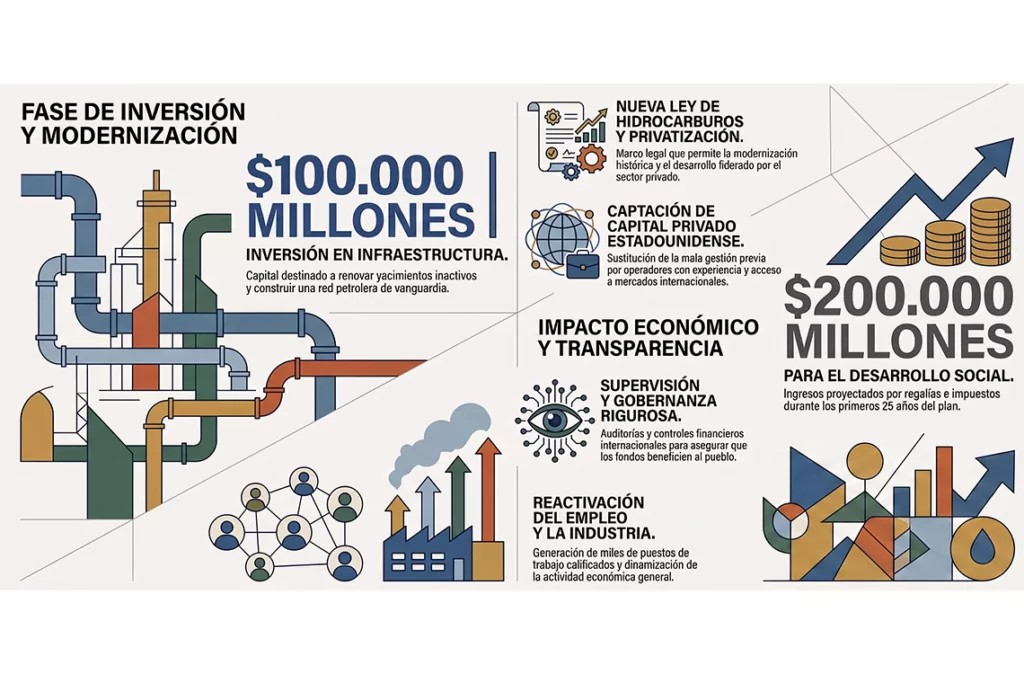 La Casa Blanca da a conocer los términos del acuerdo petrolero con Venezuela