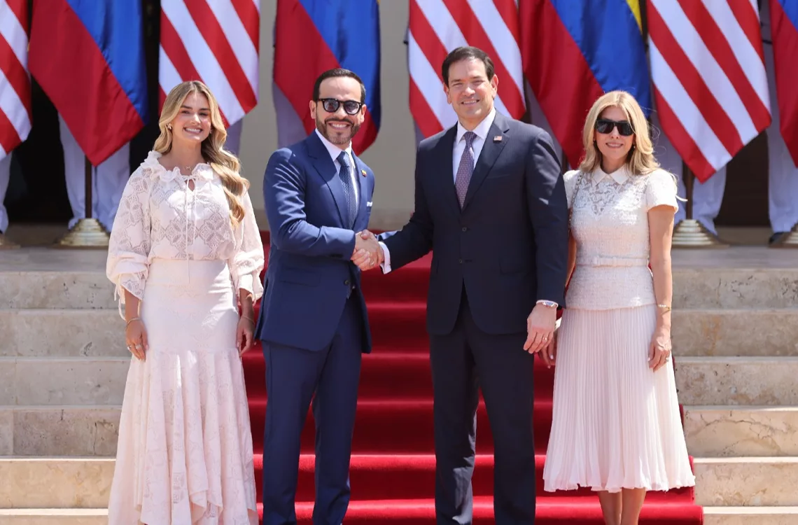 Marco Rubio llega a Colombia para iniciar su gira diplomática por Latinoamérica
