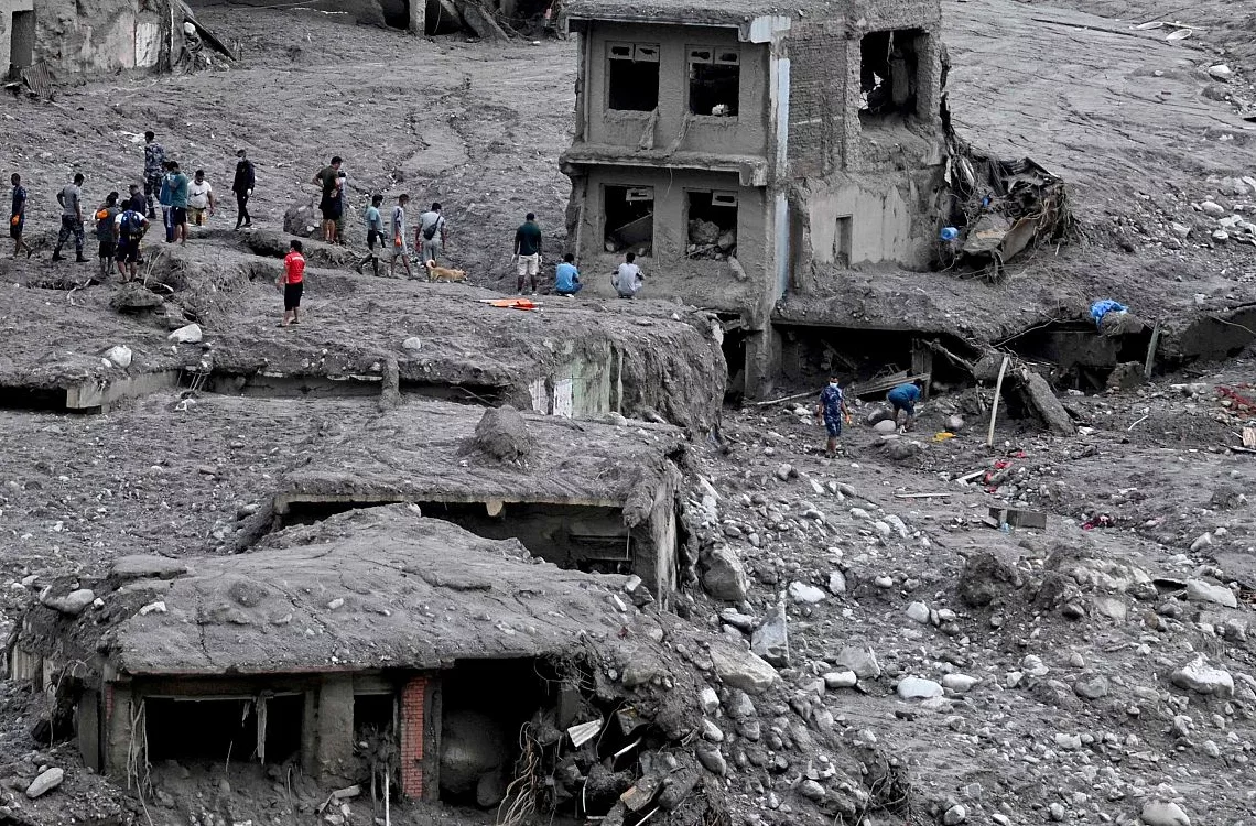 Nepal enfrenta la peor riada de su historia reciente: más de 1.100 muertos tras una semana del desastre