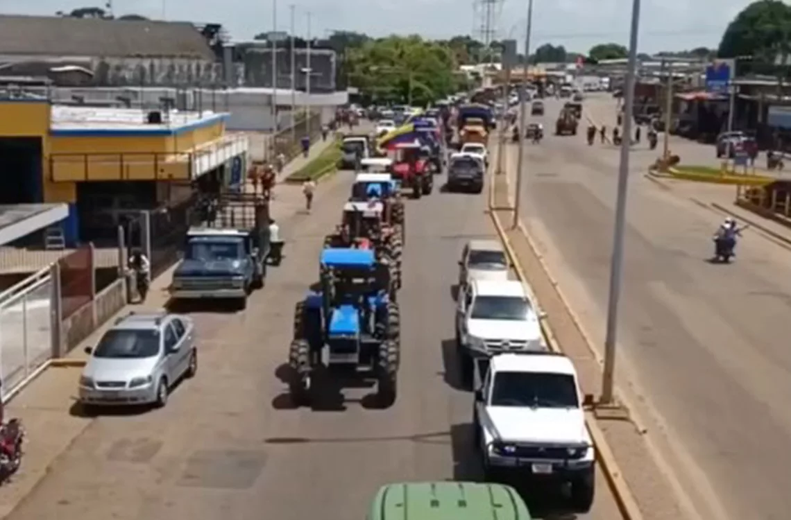 Productores de arroz en Guárico protestan con un 