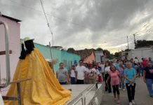 La Divina Pastora visita a comunidades de Barquisimeto por los 323 años de devoción pastoral