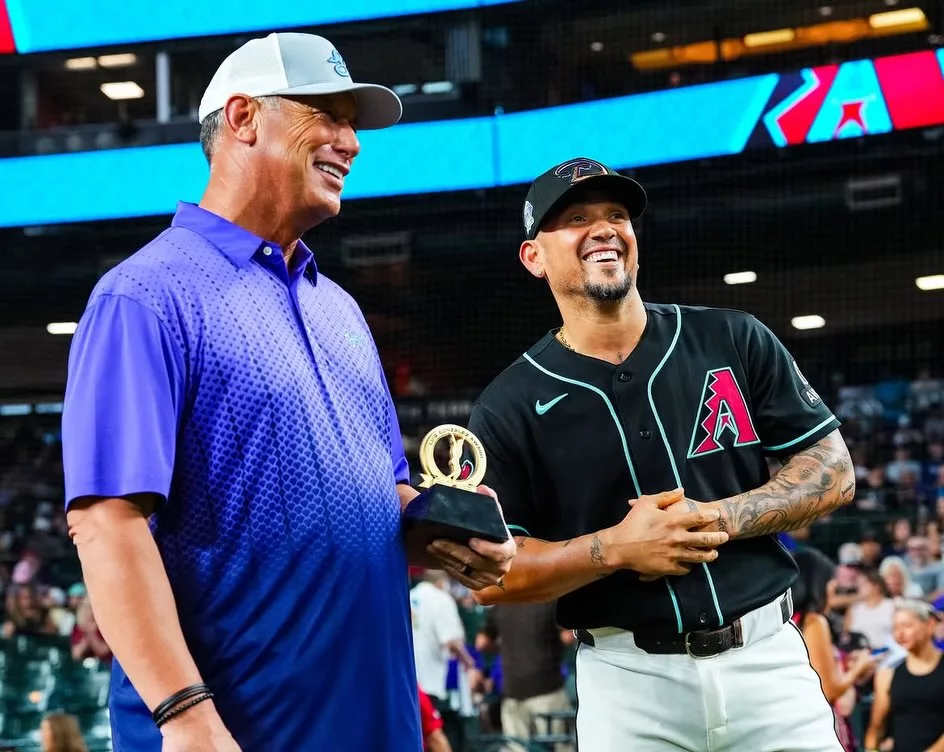 Ildemaro Vargas galardonado con el premio Luis González 2026 por los Diamondbacks