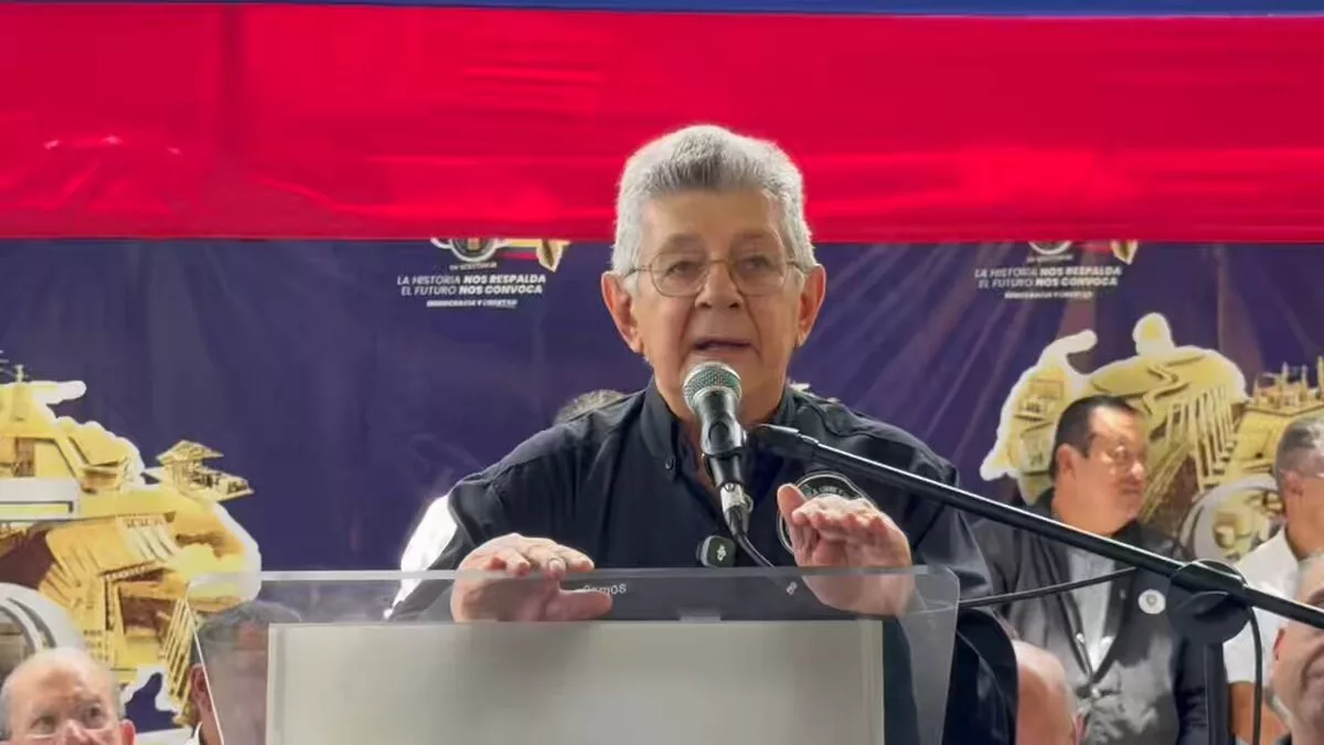 Ramos Allup: “Nadie nos va a sacar de este norte, queremos elecciones presidenciales”