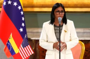 Delcy Rodríguez dice que habrá elecciones en la medida en que Venezuela «esté preparada»