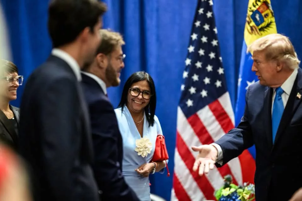 delcy y trump 1
