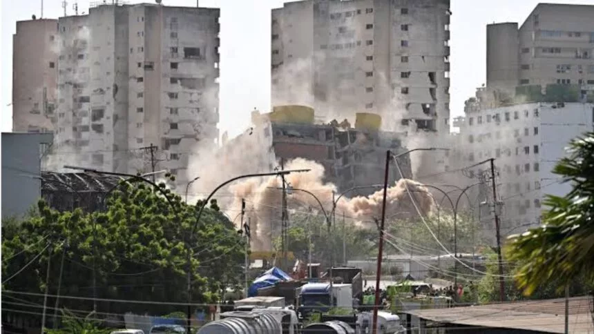 Demolición en La Guaira