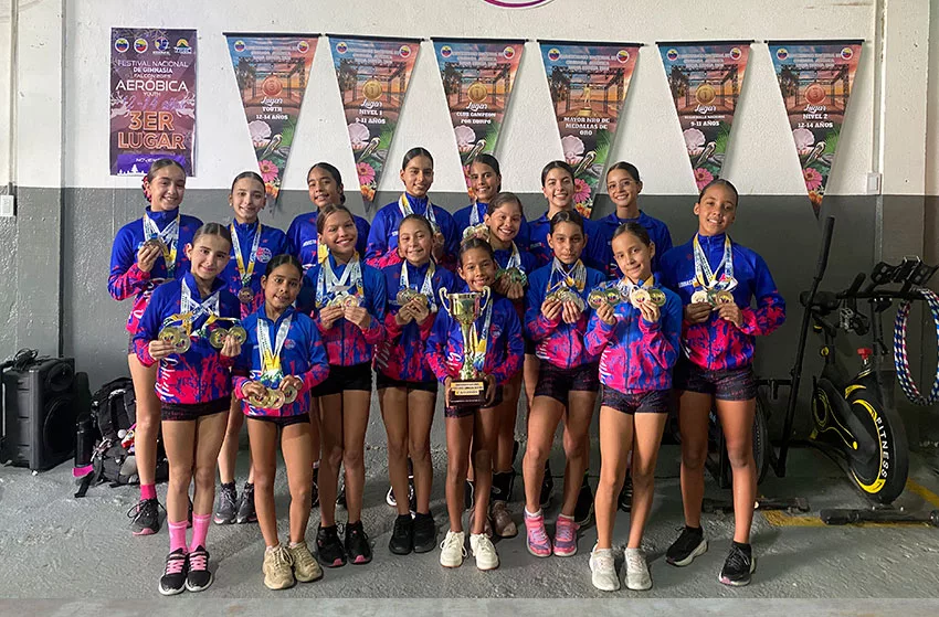 Club Infinity triunfa en Campeonato Nacional Interclubes de Gimnasia en Nueva Esparta