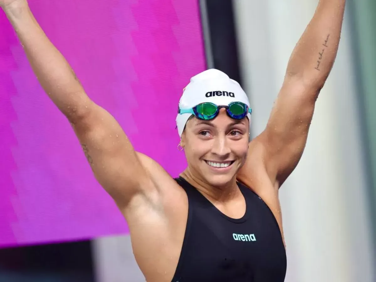 Lismar Lyon brilla en natación con doble oro en Santa Fe 2026