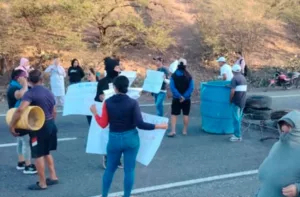 Comunidad de Pozo Guapo protesta tras cumplir 12 años sin servicio de agua