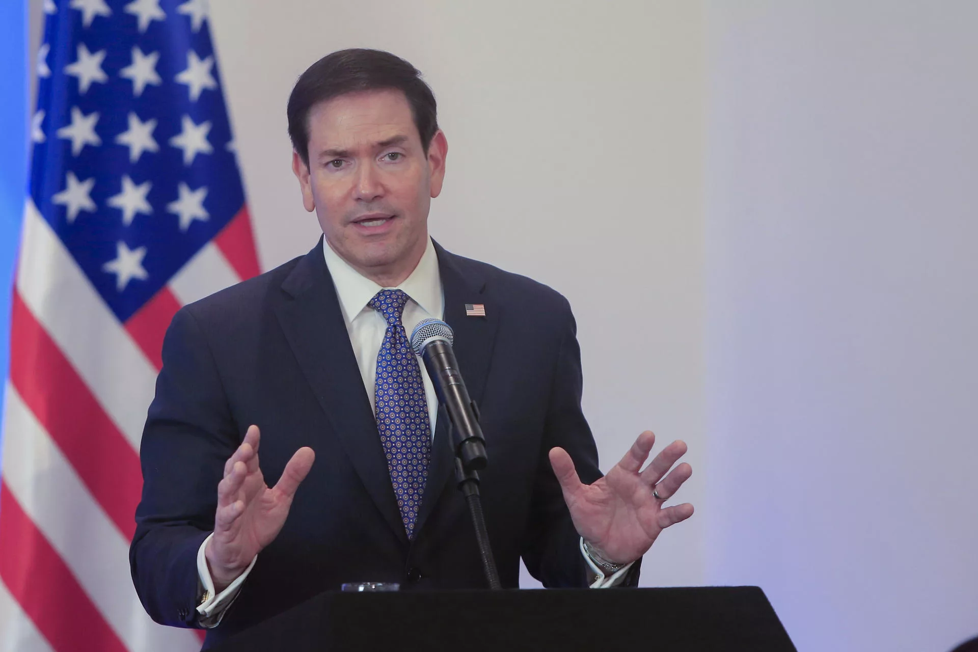 Marco Rubio asegura que la reunión de Delcy y Trump fue breve, pero hablaron sobre elecciones