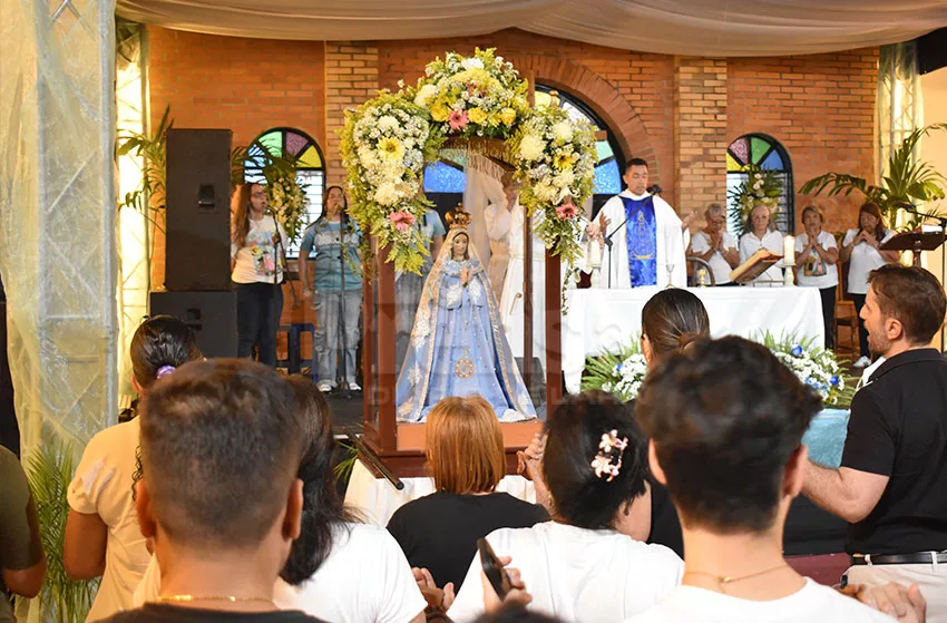 Con una misa fieles celebraron a la Virgen del Valle y pidieron por Venezuela
