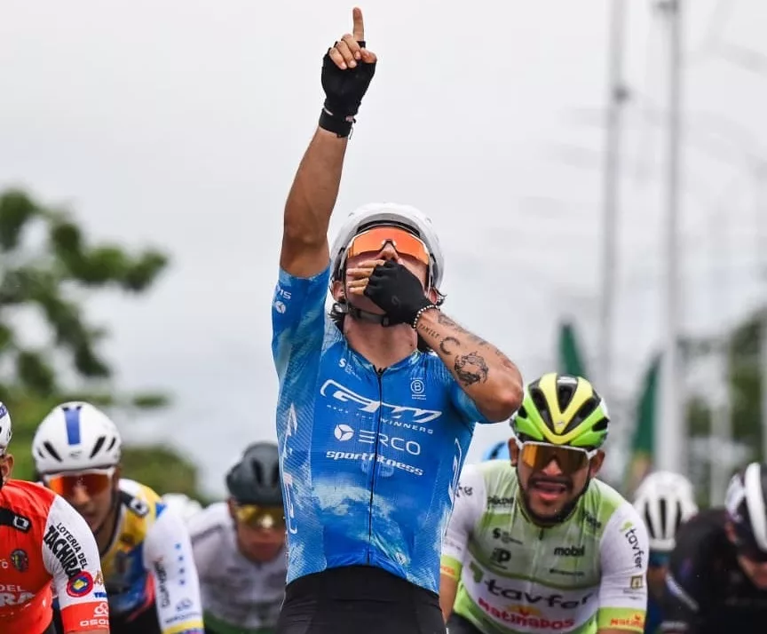 Nicolás Gómez triunfa en la cuarta etapa de la Vuelta a Venezuela 2026