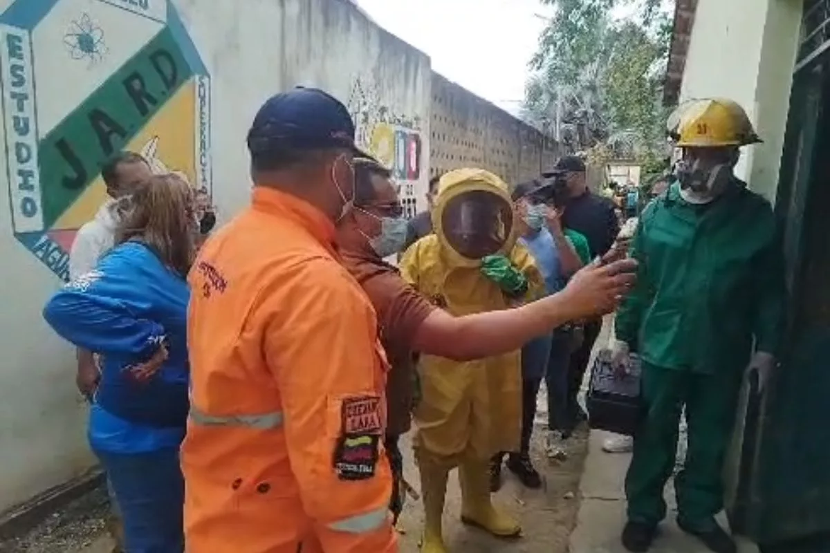 Autoridades despliegan operativo de emergencia tras cuarto caso de intoxicación escolar en el municipio Urdaneta