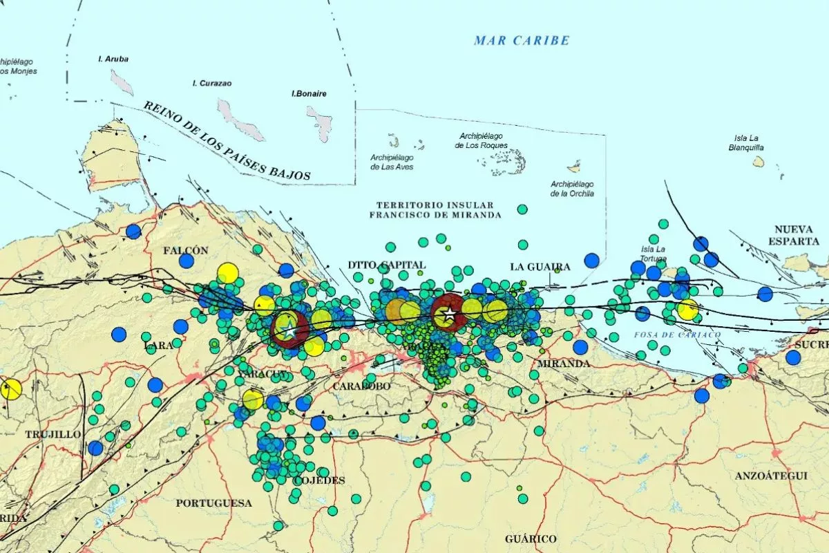 Funvisis reporta más de 2.200 eventos sísmicos en Venezuela a cuatro meses de los terremotos de junio
