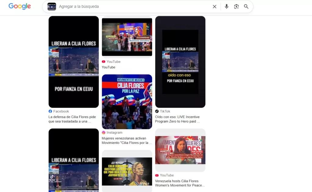 Es falso que Cilia Flores haya sido liberada por Estados Unidos