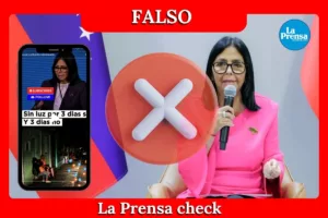 Delcy Rodríguez no dijo que el racionamiento electro ahora será de tres días continuos