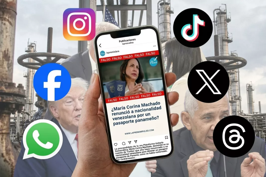 Radiografía de las plataformas que lideran la desinformación en Venezuela