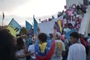 Situación tensa en Barquisimeto: marcha de la oposición y el oficialismo se encuentra en el Obelisco