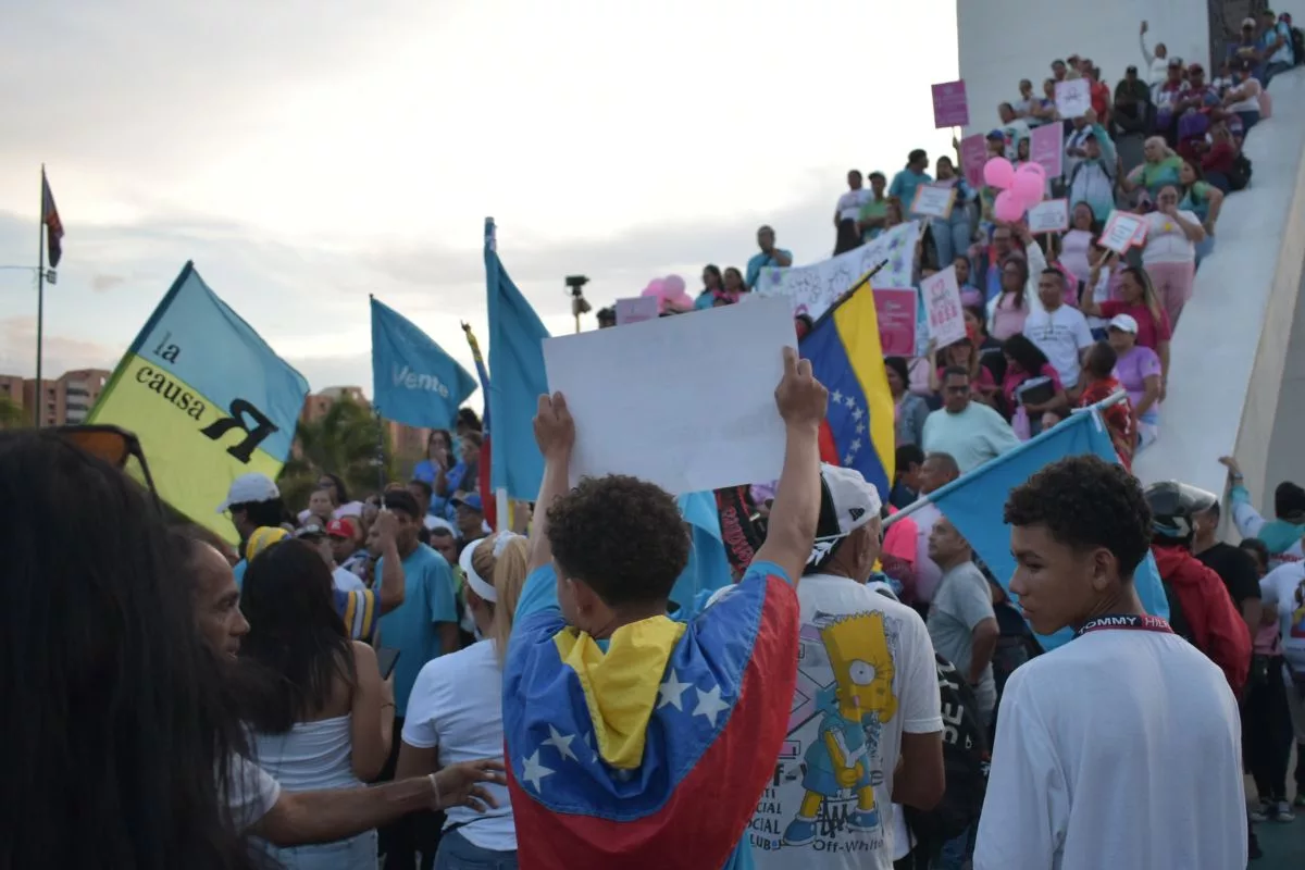 Situación tensa en Barquisimeto: marcha de la oposición y el oficialismo se encuentra en el Obelisco